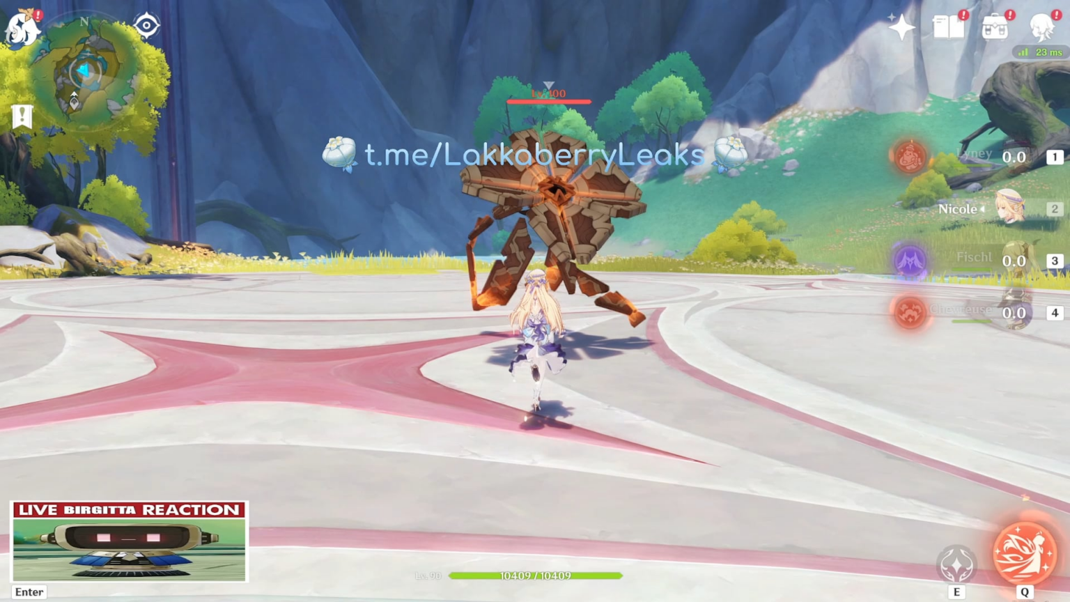 ライニー・フィッシュル・シュブルーズ・ニコール（ラッカベリーおばさん経由）