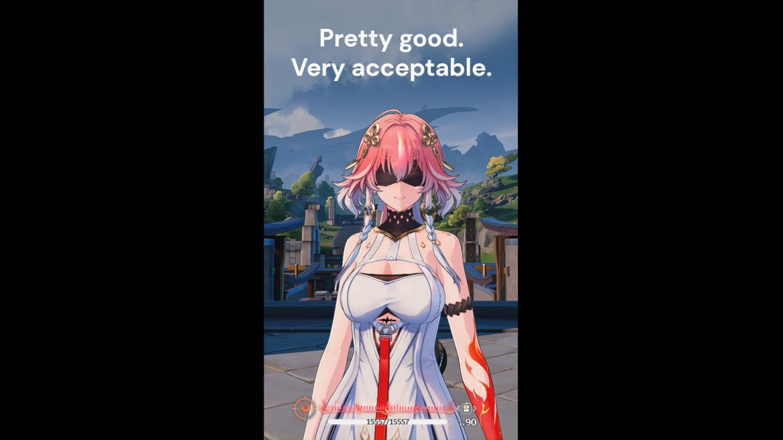 一部の胸部物理学は....ばかげています。