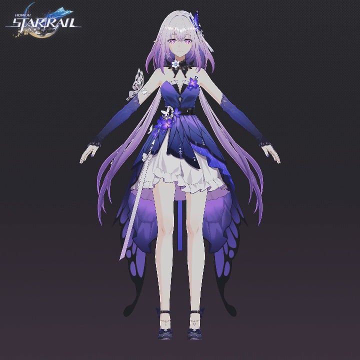 Castorice の皮膚のマイクロ波レンダリング (Dim 経由)