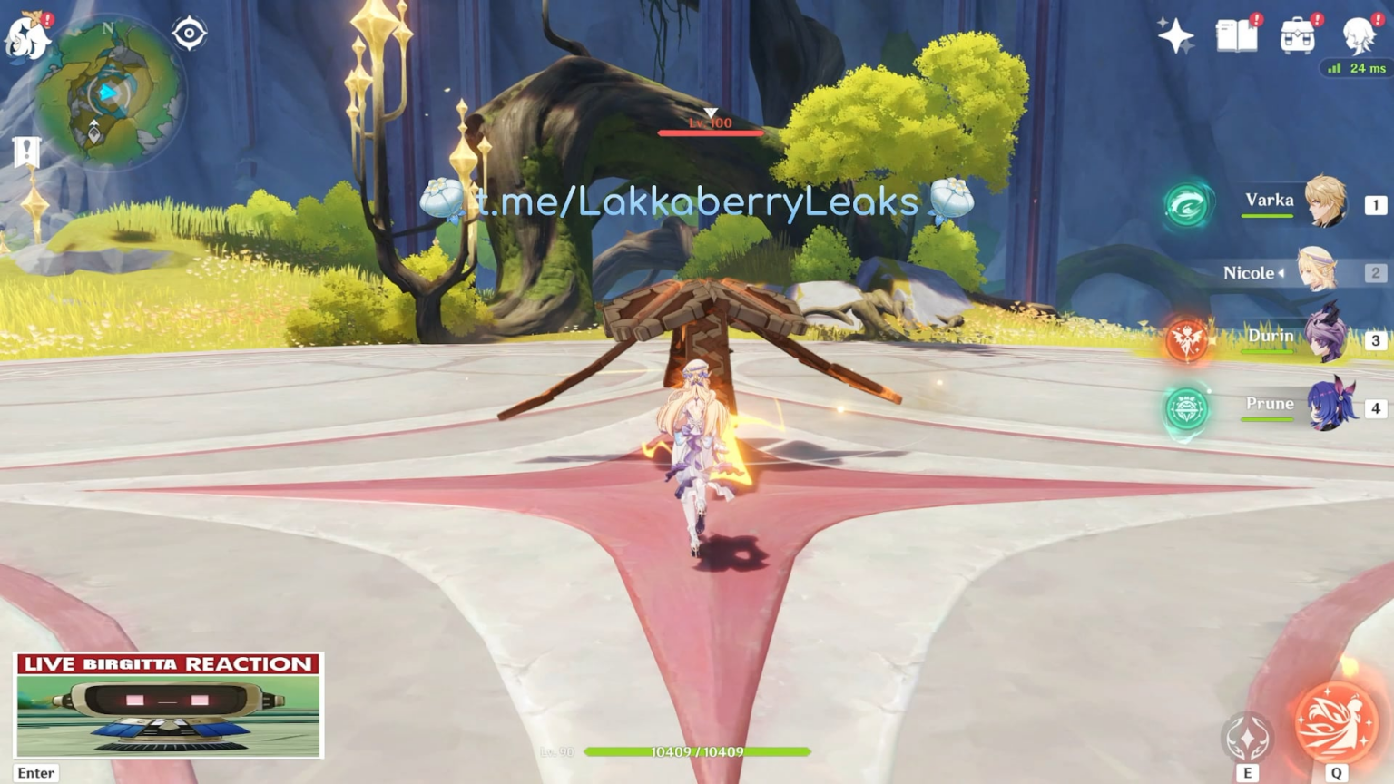 ヴァルカ (C6R1)、ニコール、デュリン、プルーン (アンティ・ラッカベリー経由)