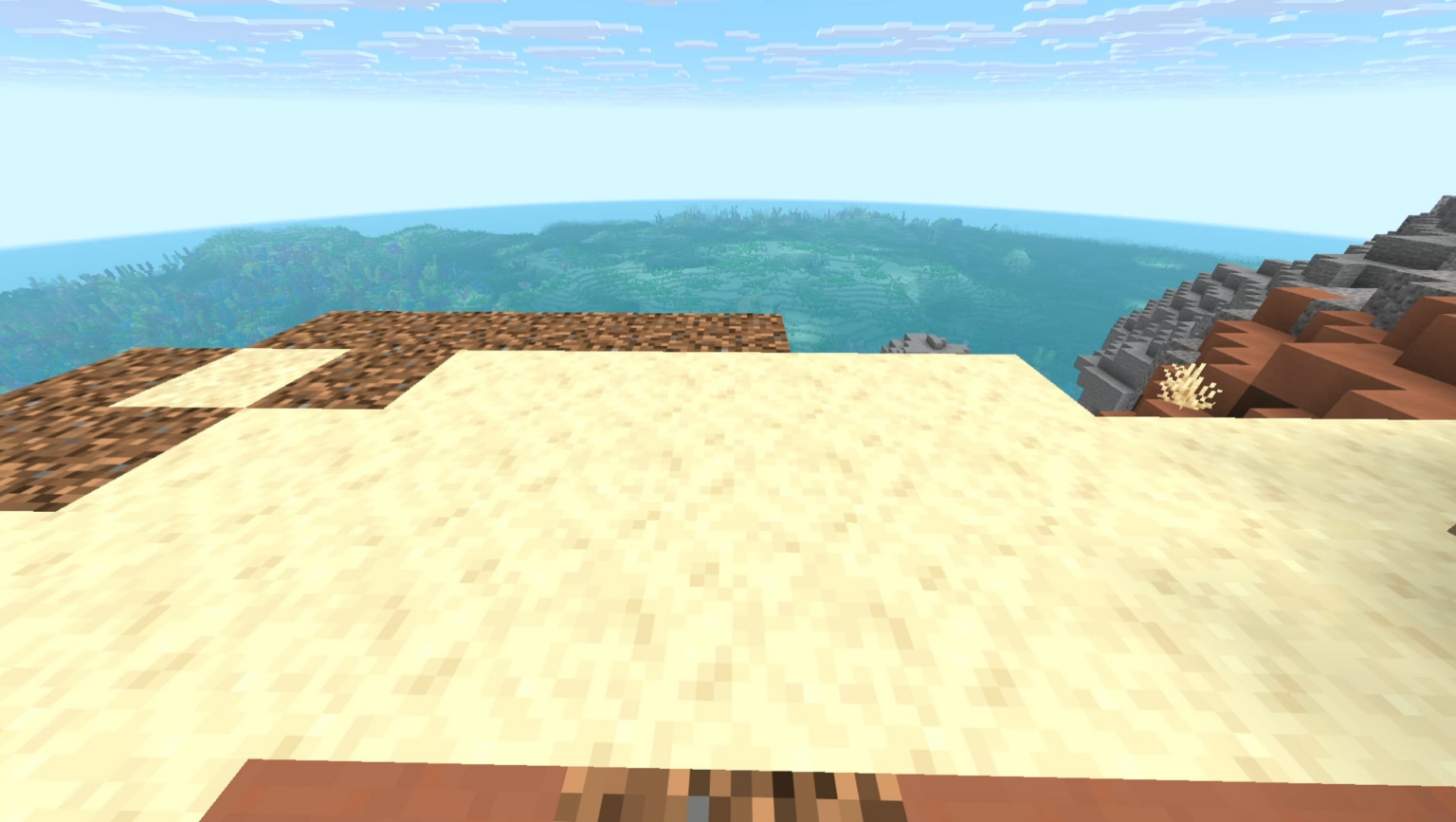 バッドランズ島の砂漠の村、地下の緑豊かな洞窟、裁判室