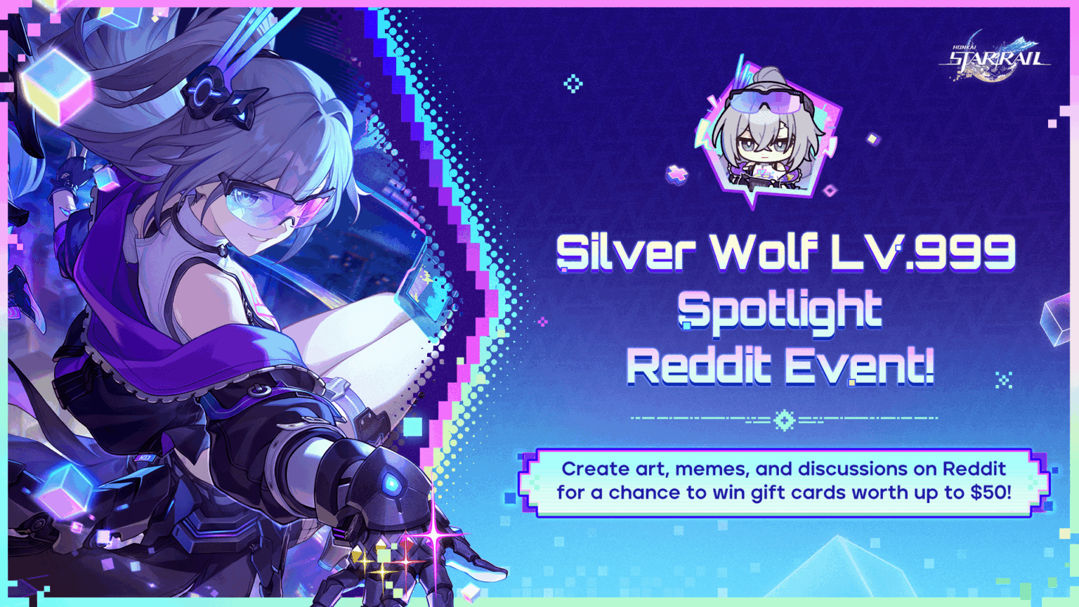 [Rewarded Event] シルバーウルフ LV.999 注目！