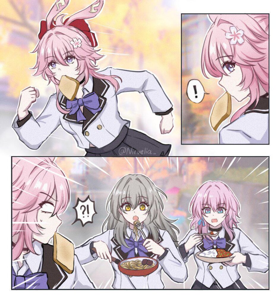 走ってギャングを食べる（アート：nirvelia_）