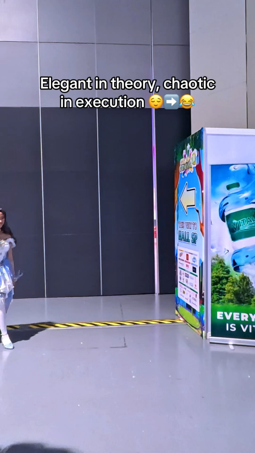 優雅さは 0%、楽しみは 100% 😂