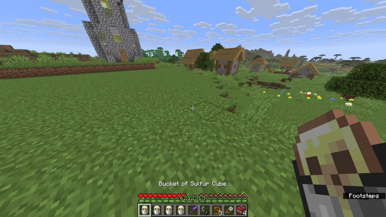 Modやデータパックを使わずにTNTで硫黄キューブを作りました（トランジションは無視してください）