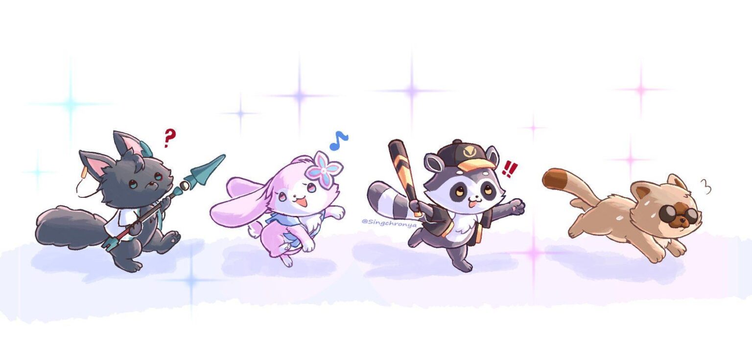 Fluffy Crew と Skott (@Singchronya)