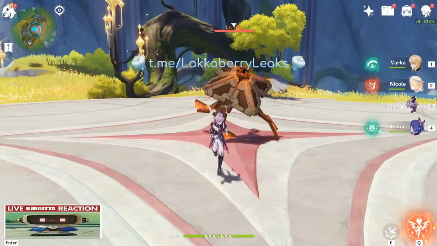 ヴァルカ (R1)、ニコール、デュリン、C2 プルーン (アンティ ラッカベリー経由)