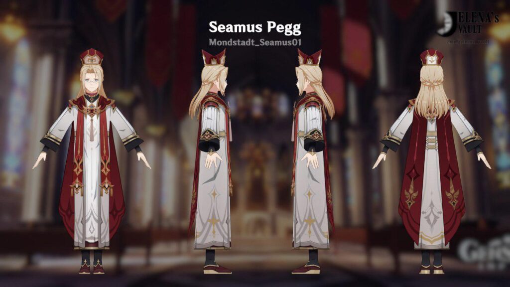 Seamus Pegg モデルは Jelena 経由でレンダリングします