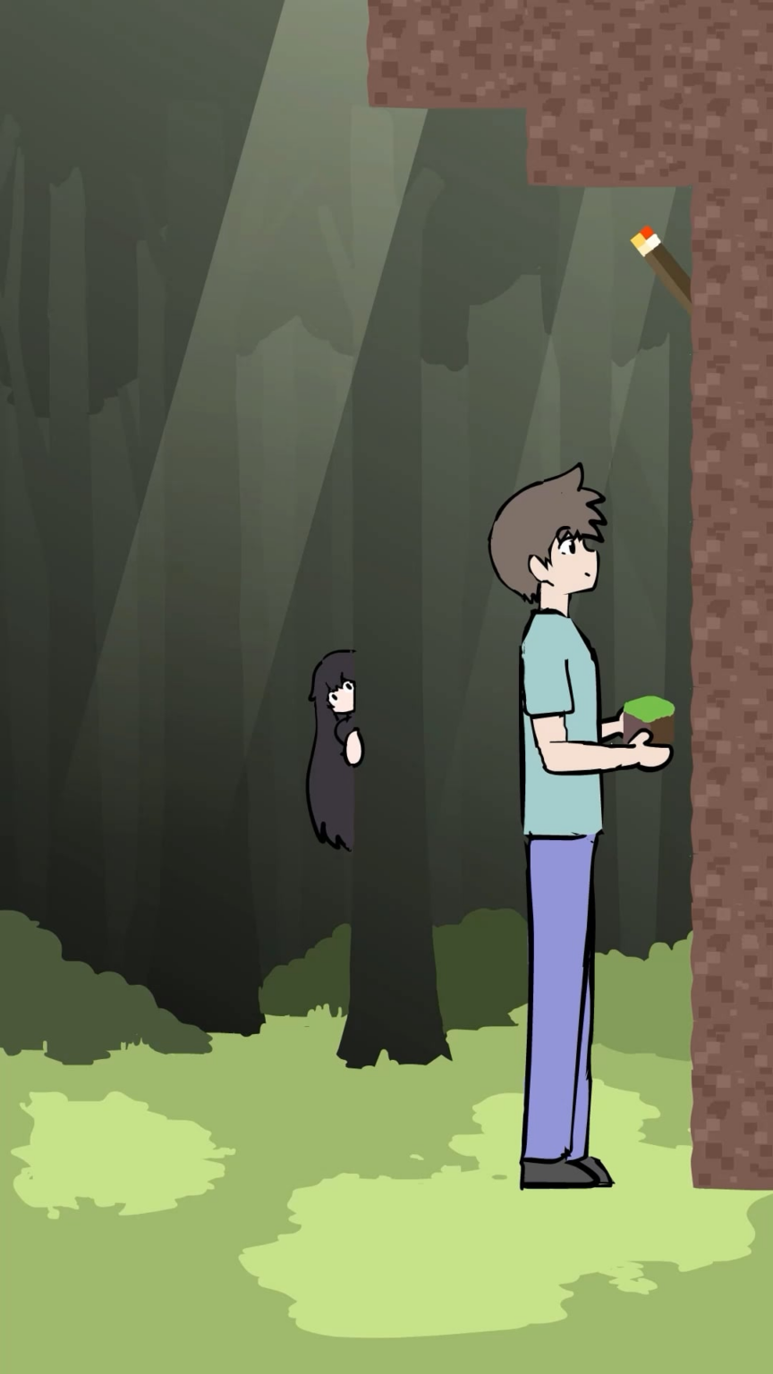 エンダーマンは助けたい