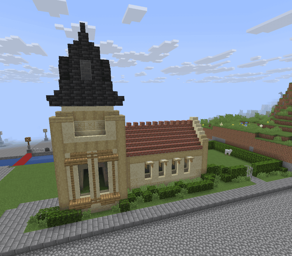 初めて教会を作りました