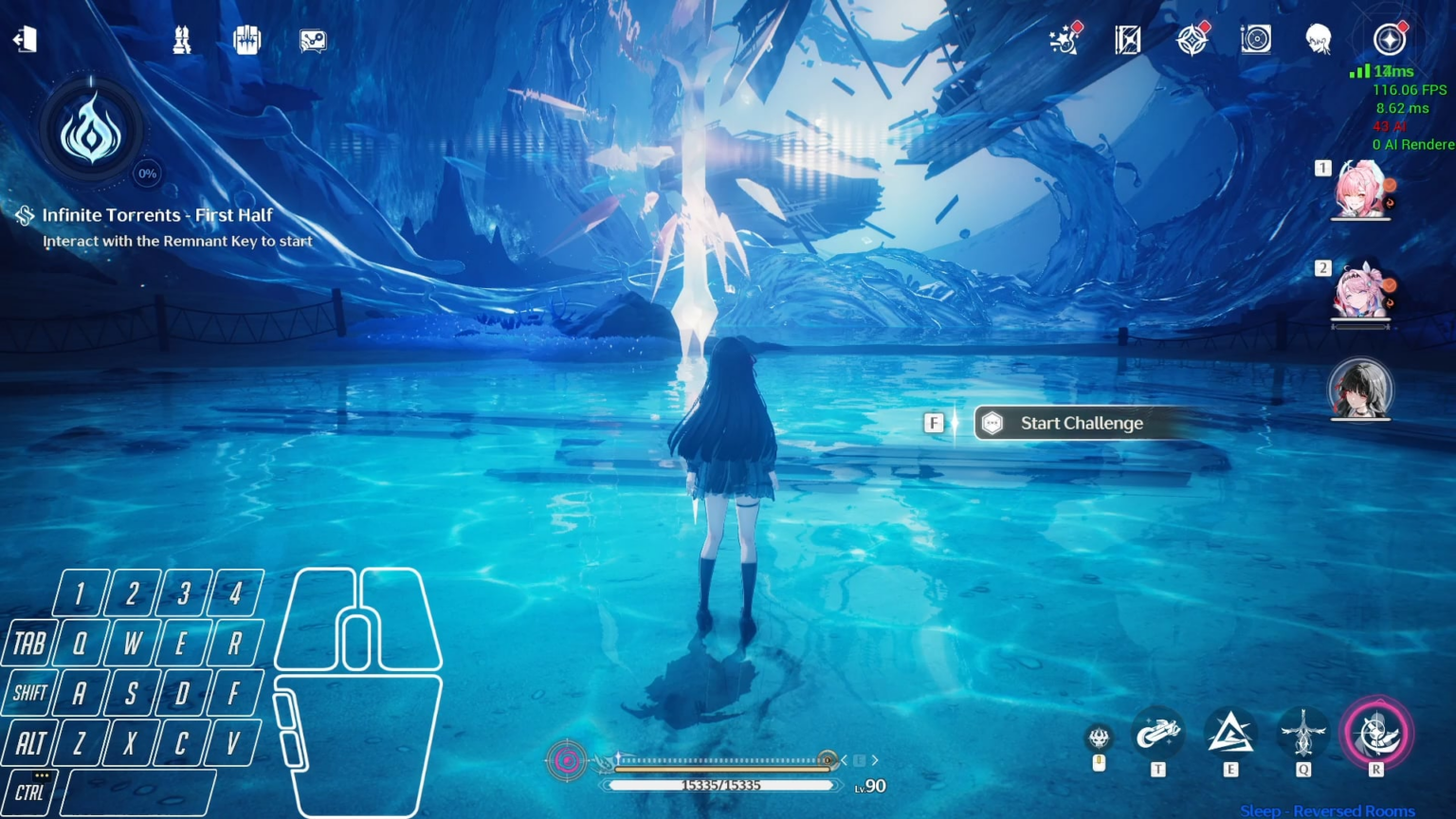 3.3 |睡眠によるエイメアス/デニア/チサのローテーション