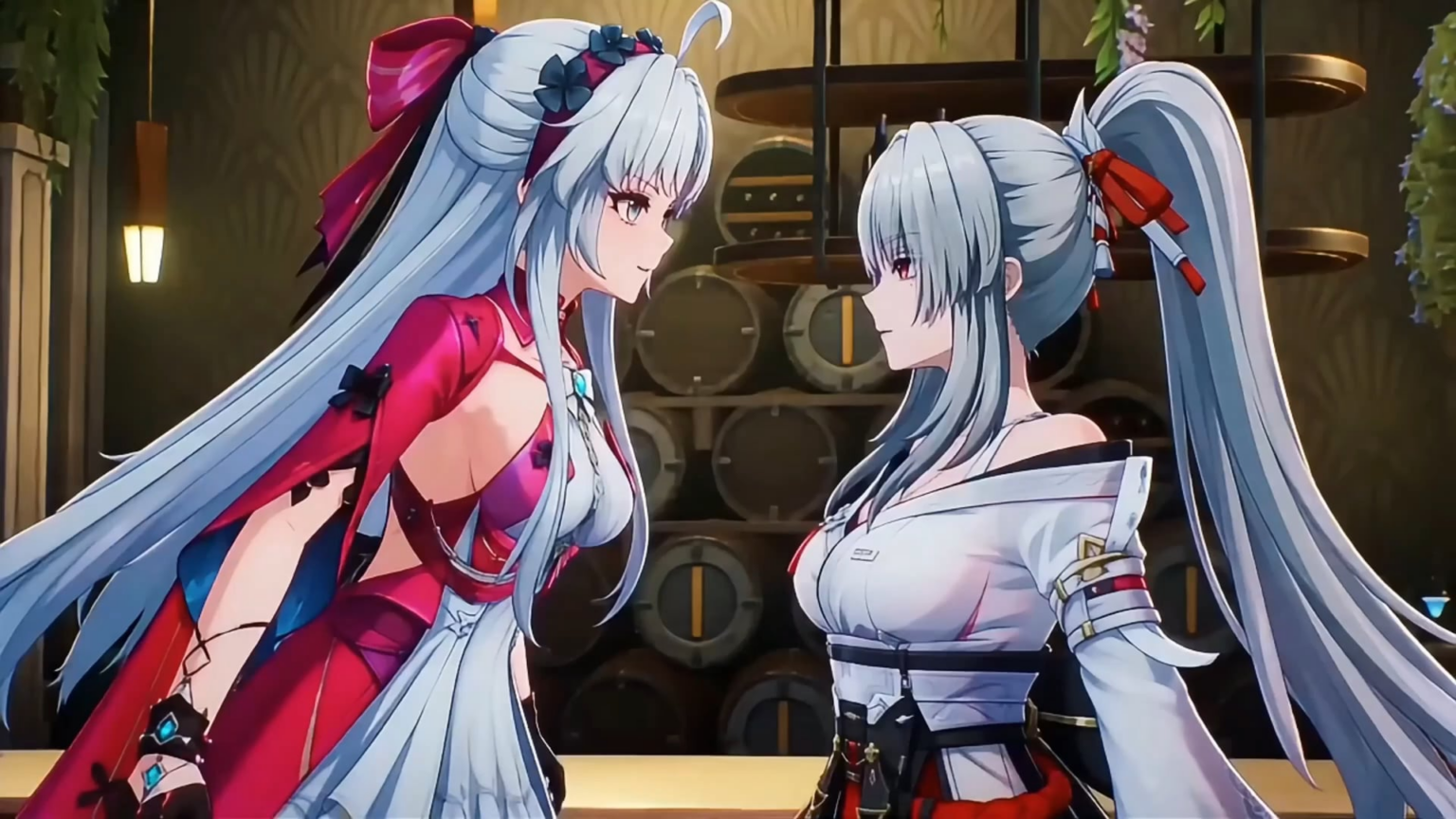 背が低いですね…|カーロッタはローヴァーを誘惑するためだけに飛雪の衣装を盗む!? (Youtubeのwuwa animeによる)