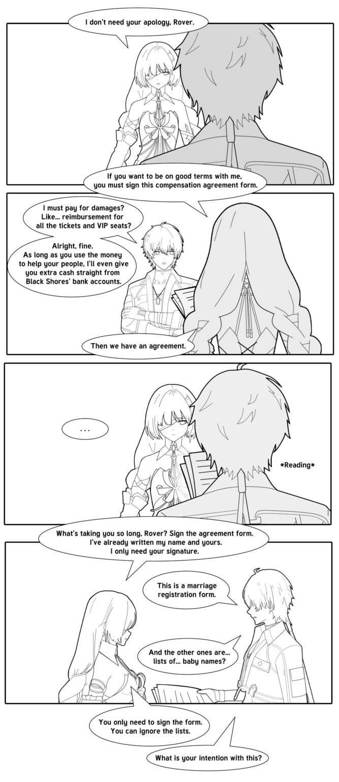 プロロバがローバーの謝罪を気にせず、@7N39AP による署名済みの契約を主張したとき