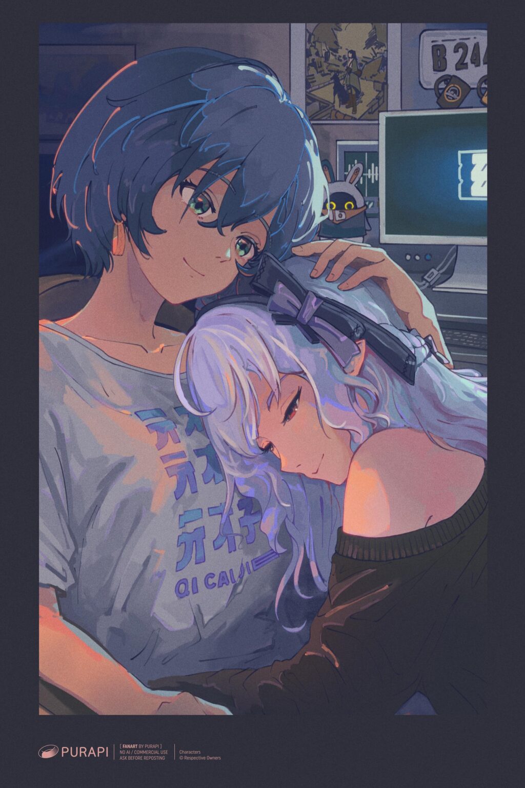 誕生日のファンアートだったはずなのに…