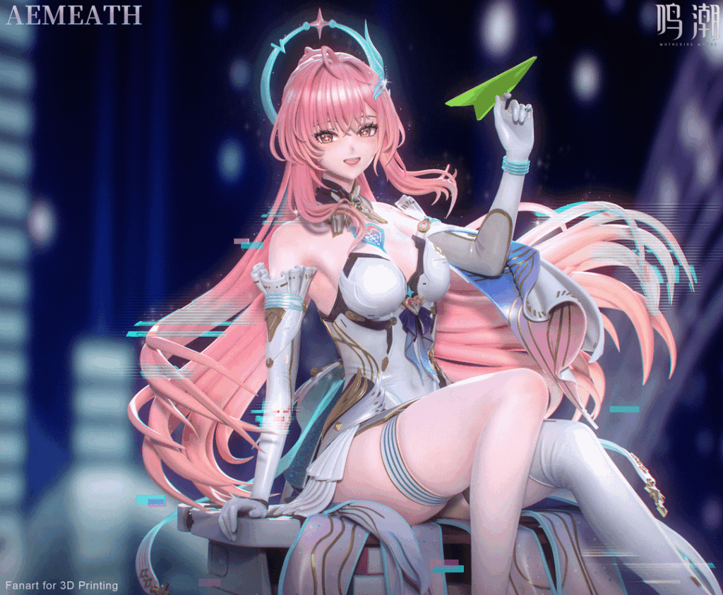 このエイメアス像を 3D プリント用にモデル化しました。 (OC)