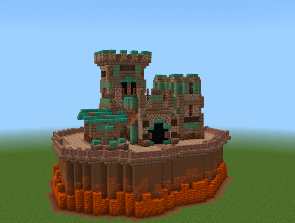 アービーをテーマにした城を建てました