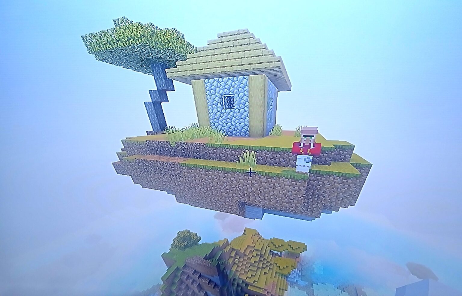 浮島に住む、とても孤独な村人