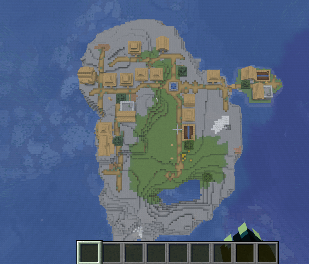 鍛冶屋 2 人がいる本当に小さな村のサバイバル島にスポーンする