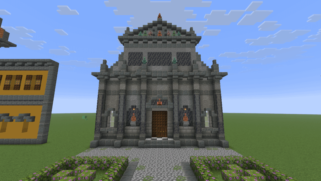 バロック様式の石造りの建物のファサードに対する私の意見