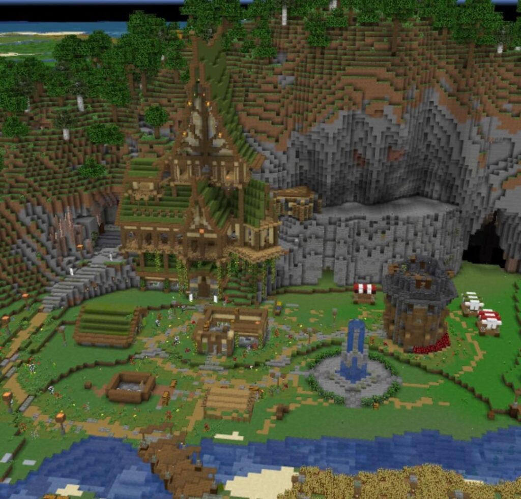 向かい合った 2 つのベース