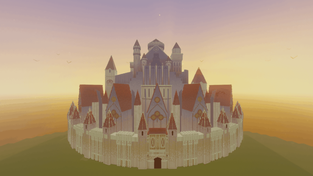 私のこれまでで最高のビルドの 1 つ。クローバー王国の首都を作ってみた