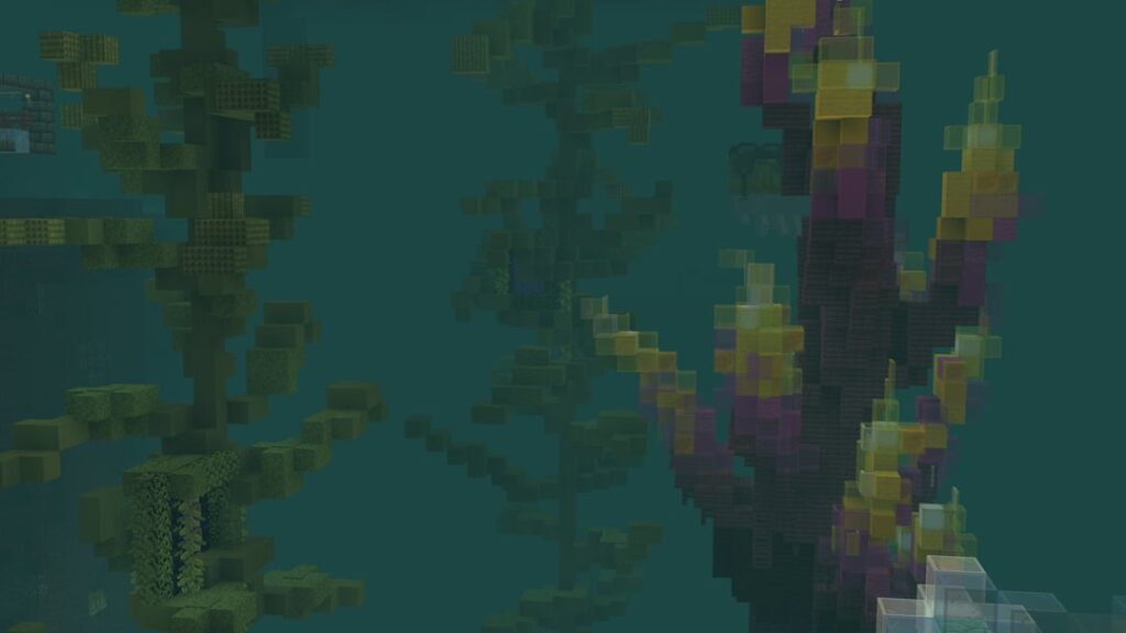 水中ビルドに青いネザーフォグを使用する