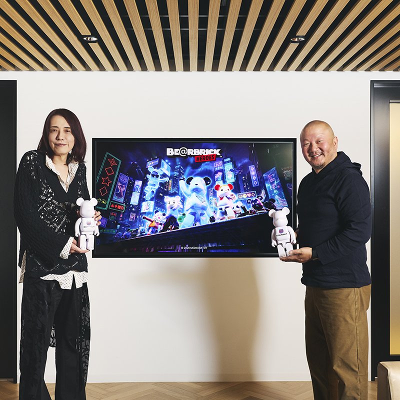 メディコム・トイとMOVE INTERACTIVEがBE@RBRICKをテーマにしたゲームを開発。ギャラリーストア併設型カフェもオープン！ | MEDICOM TOY