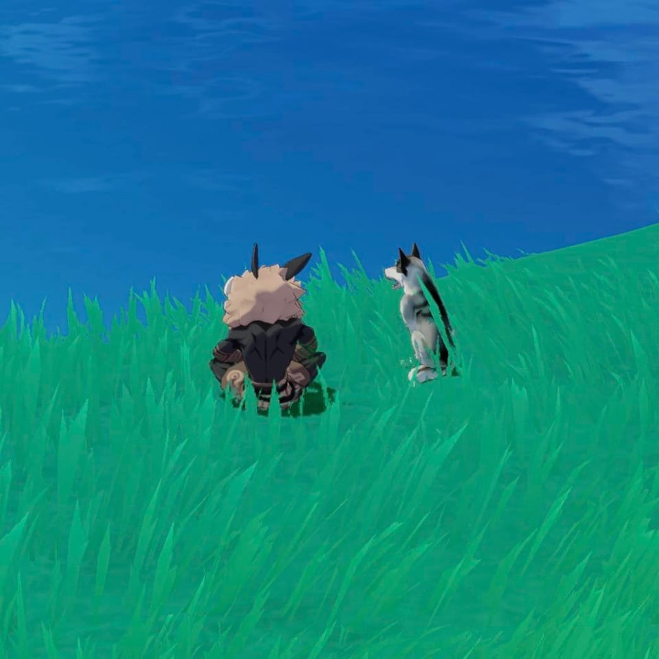 このヒリチャールは犬を飼っています 🥺