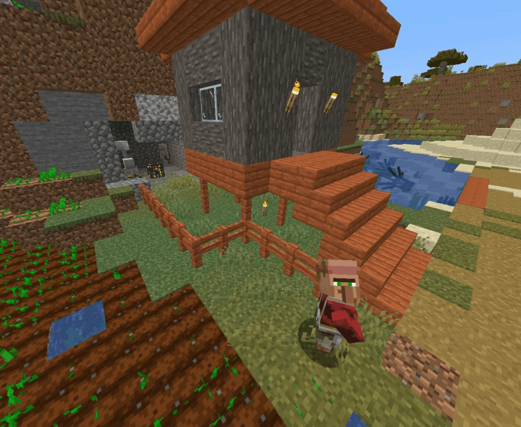 裏庭にダンジョンを持つ村人を見つけた