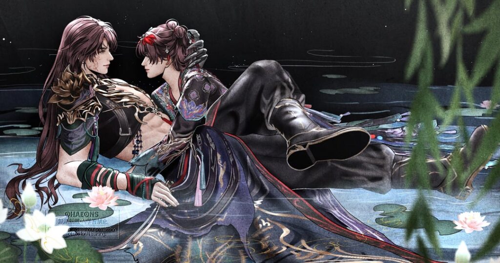 ツイン・ロータス（アート：me ohaeons/artbreakkids）