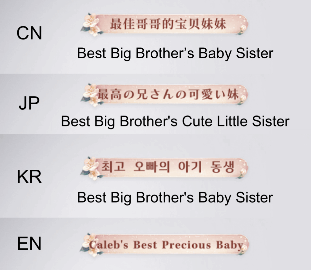 私たちのプロフィールを「ベイビーシスター」にアップグレードしますか?