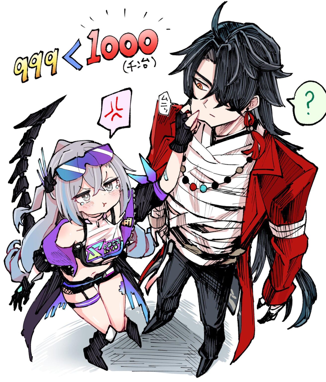 銀狼はブレードちゃんに負けました💢 (by 6sakuu)