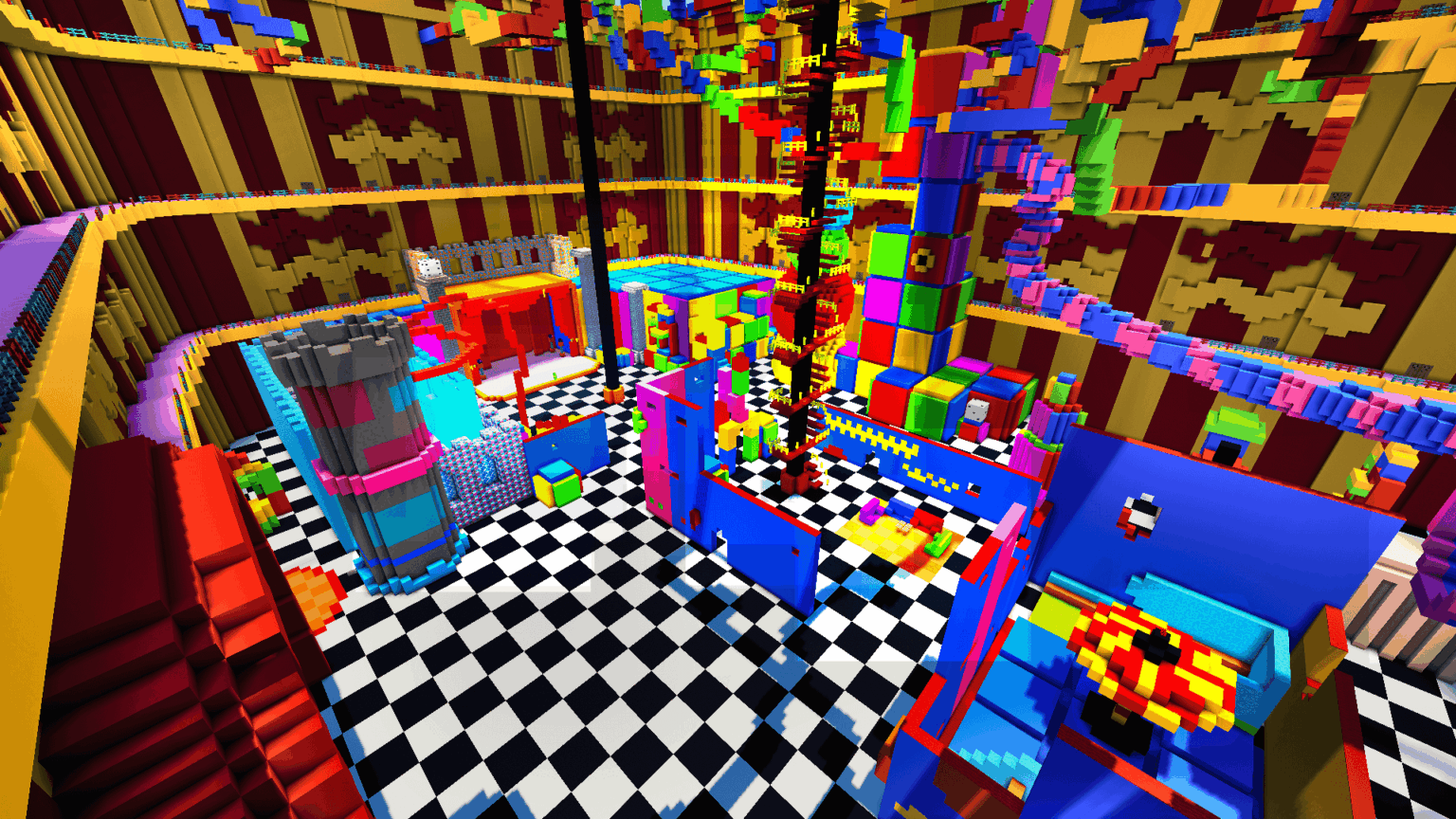 素晴らしいデジタルサーカスを Minecraft で再現してみました!!!