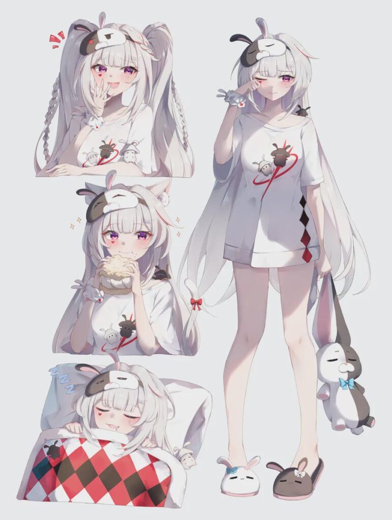 スパークシーが寝る前に最後のおやつを [by Elphe]