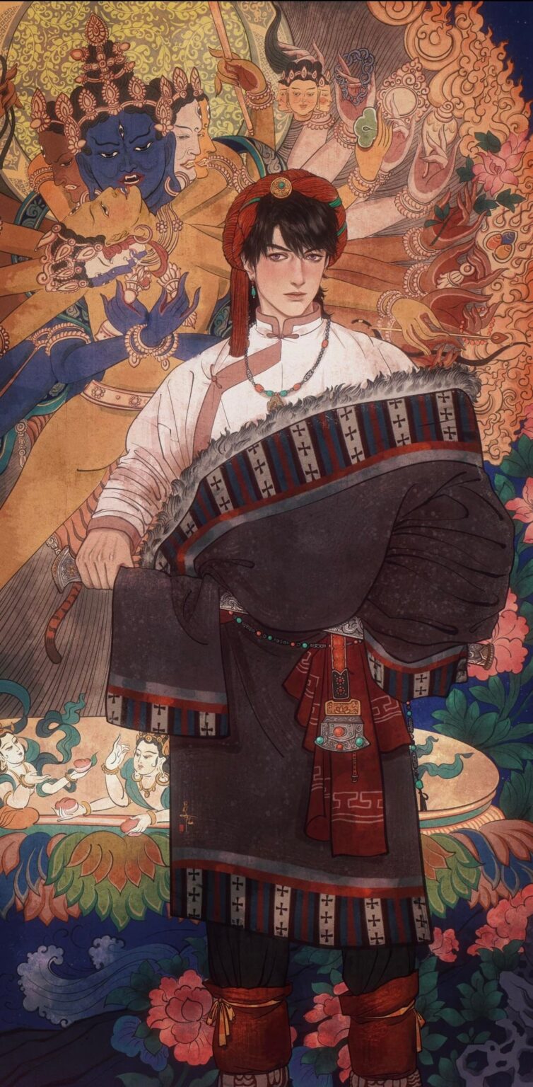 これらの Caleb のファンアートは本当に神聖です (X のアーティスト LuDanling による)