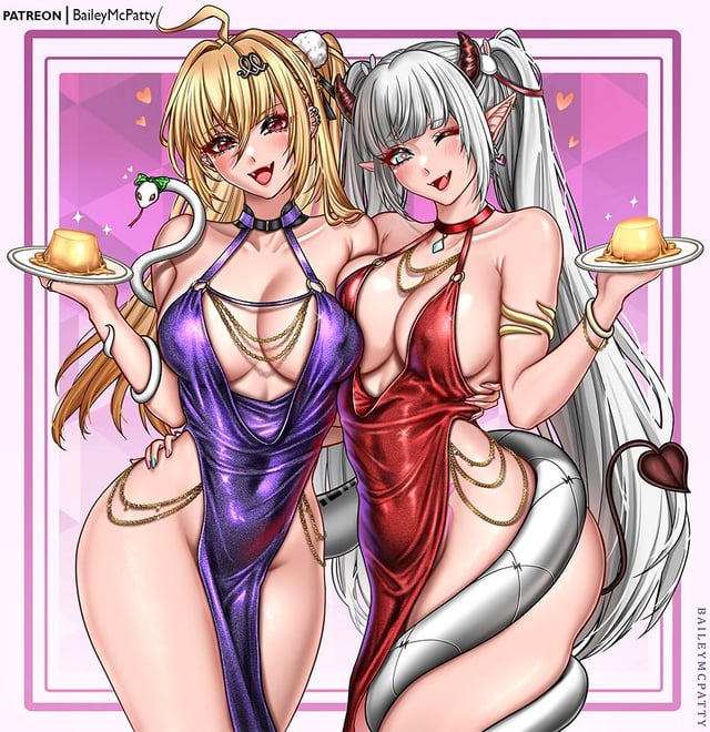 シシアとシルビア (アーティスト OC) (アーティスト: Bailey McPatty)