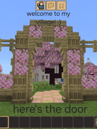 村を作りました！ :)