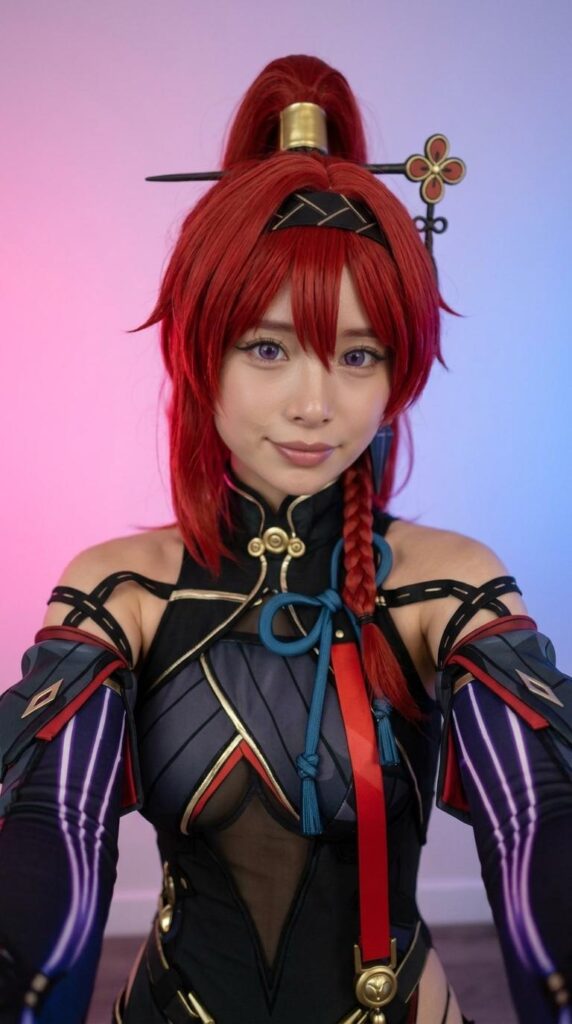 私のインリンのコスプレ