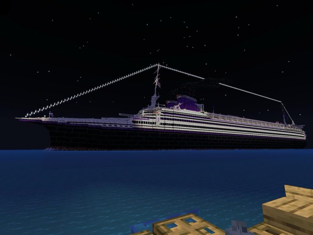 客船、iPad ですべて自分で作りました