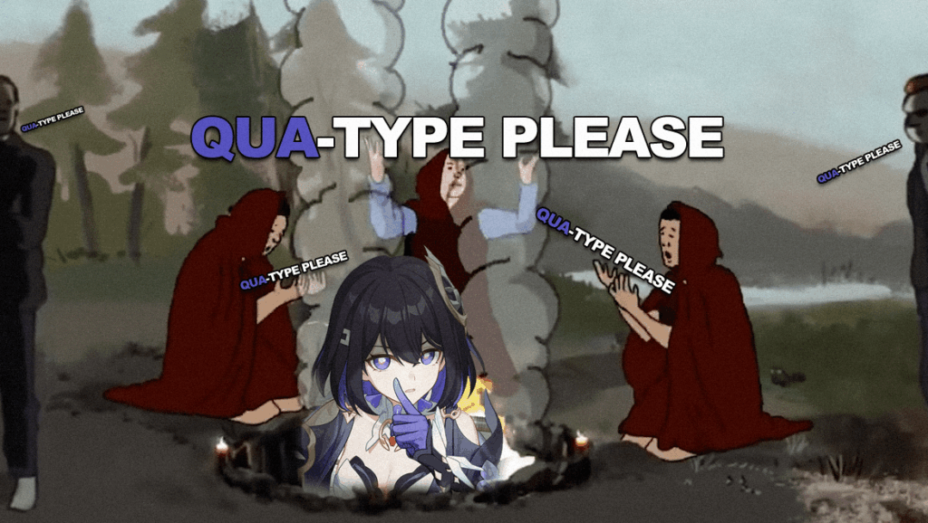 QUAタイプにするには8.9 Seeleが必要です...