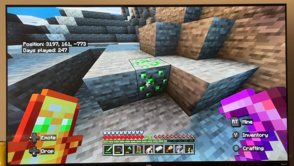 エメラルドを含む鉱石がたくさんあるクレイジーストーンピーク! – 4294954739491764878 エメラルドを含む鉱石がたくさんあるクレイジーストーンピーク! - 4294954739491764878