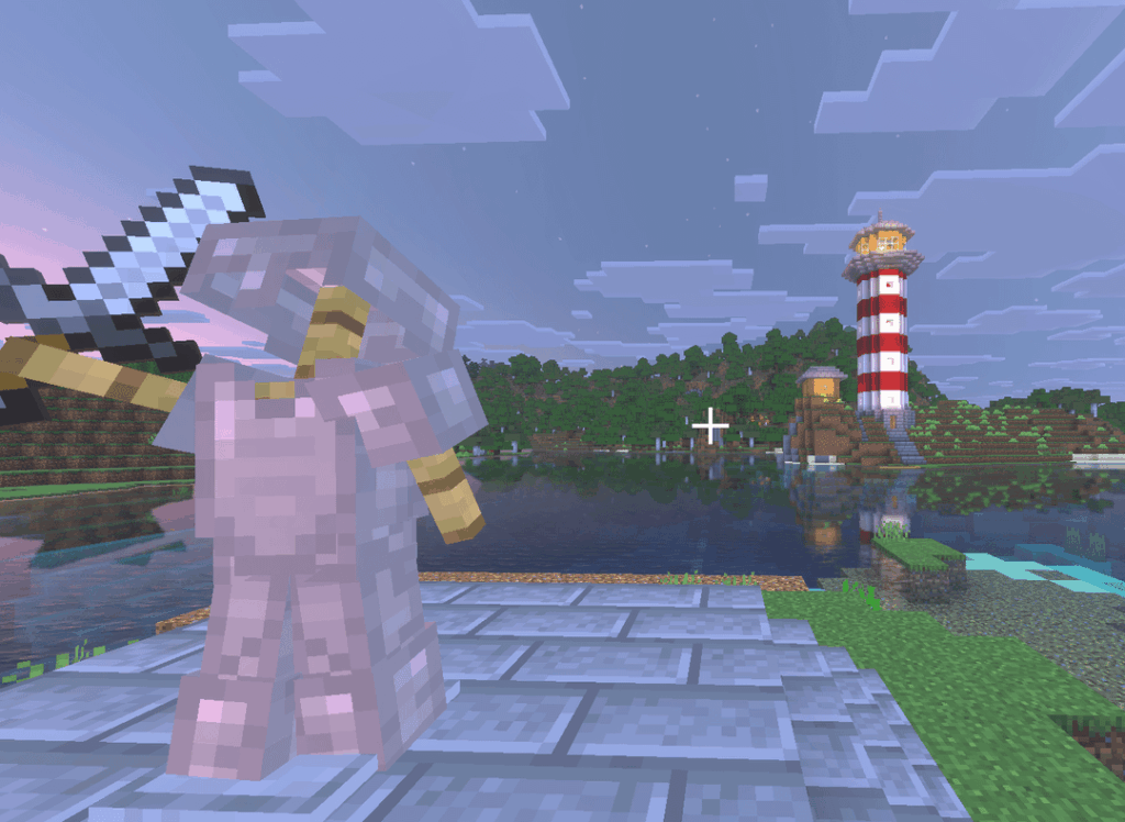 私の灯台が完成しました！とても誇りに思います。