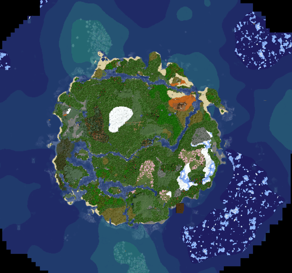 私の最初の MOD、Pangea (worldgen)