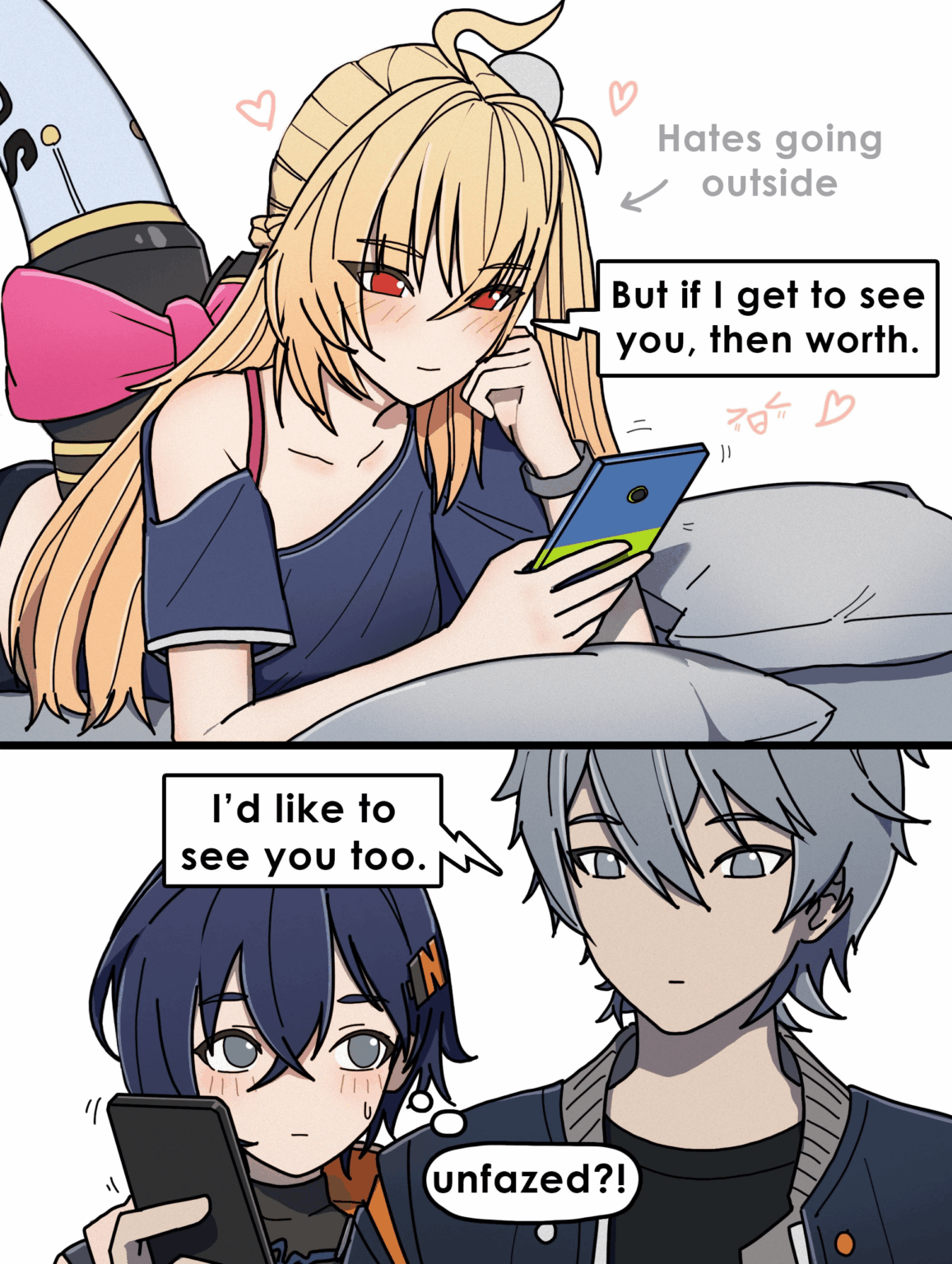 これらの DM シグナルはプロキシ (@DorahDew) に届きません