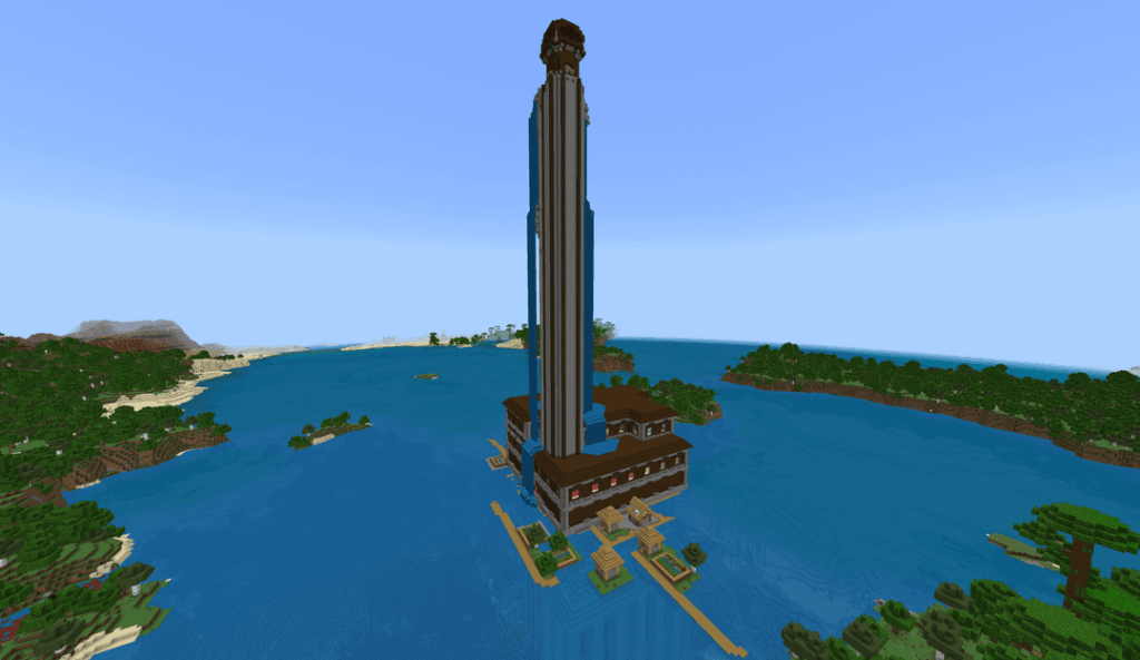 マインクラフトに超高層ビルがあるとは知りませんでした