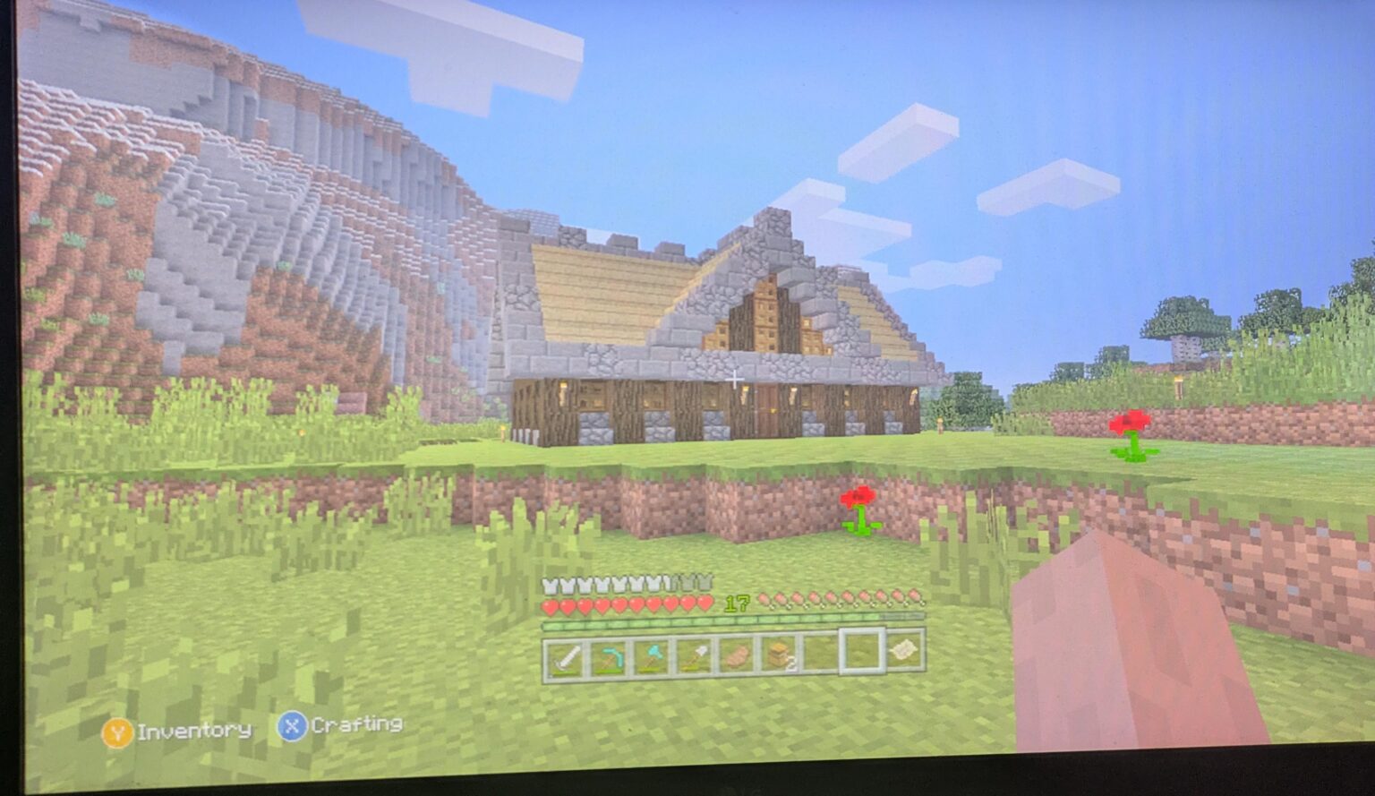 新しい Xbox 360 ゲームプレイで家を作りました