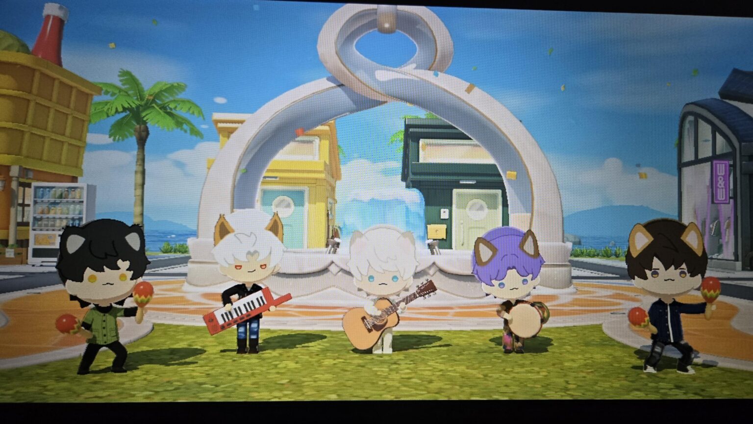 トモダチライフで若者を演じる