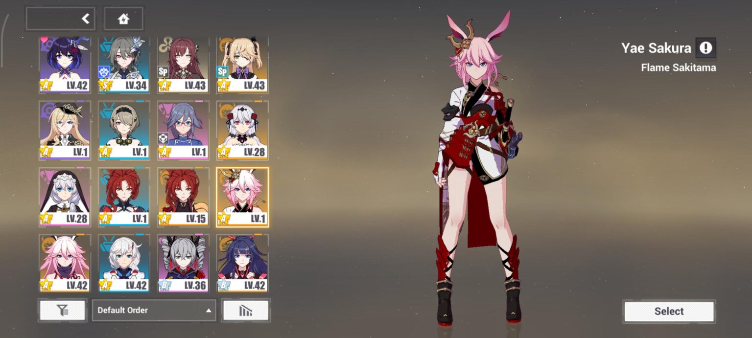 これらのキャラクターでどのようなチームを作成できますか?