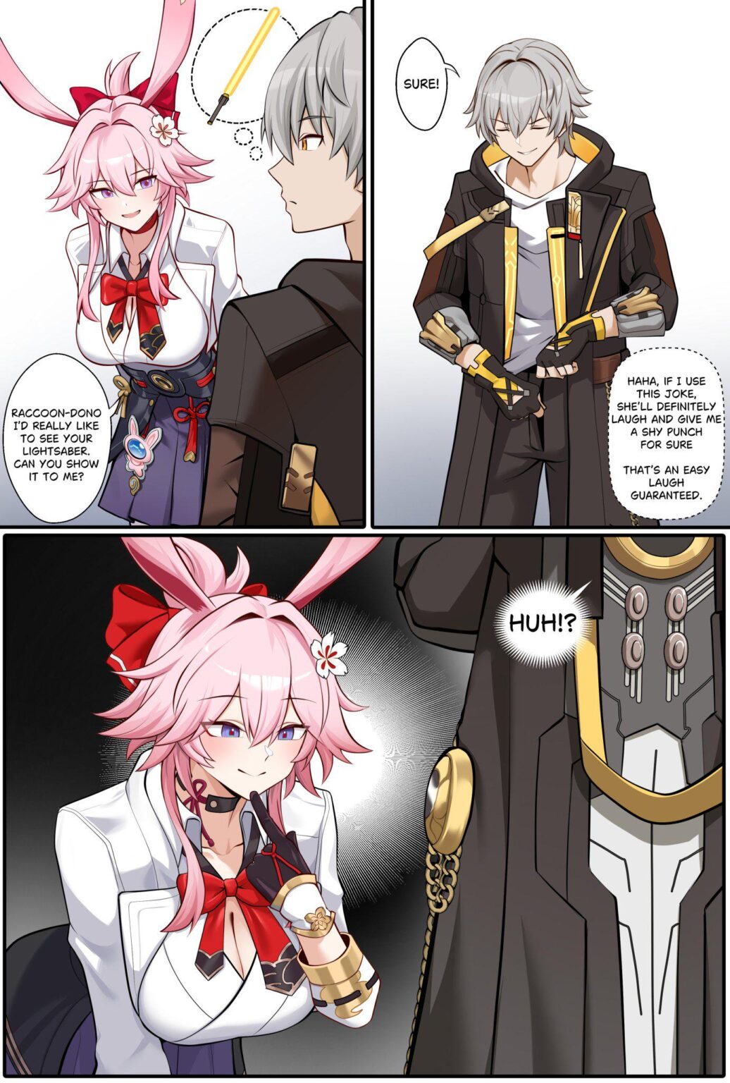 ライトセーバーのジョークは失敗しました (アート: Bonz0616)