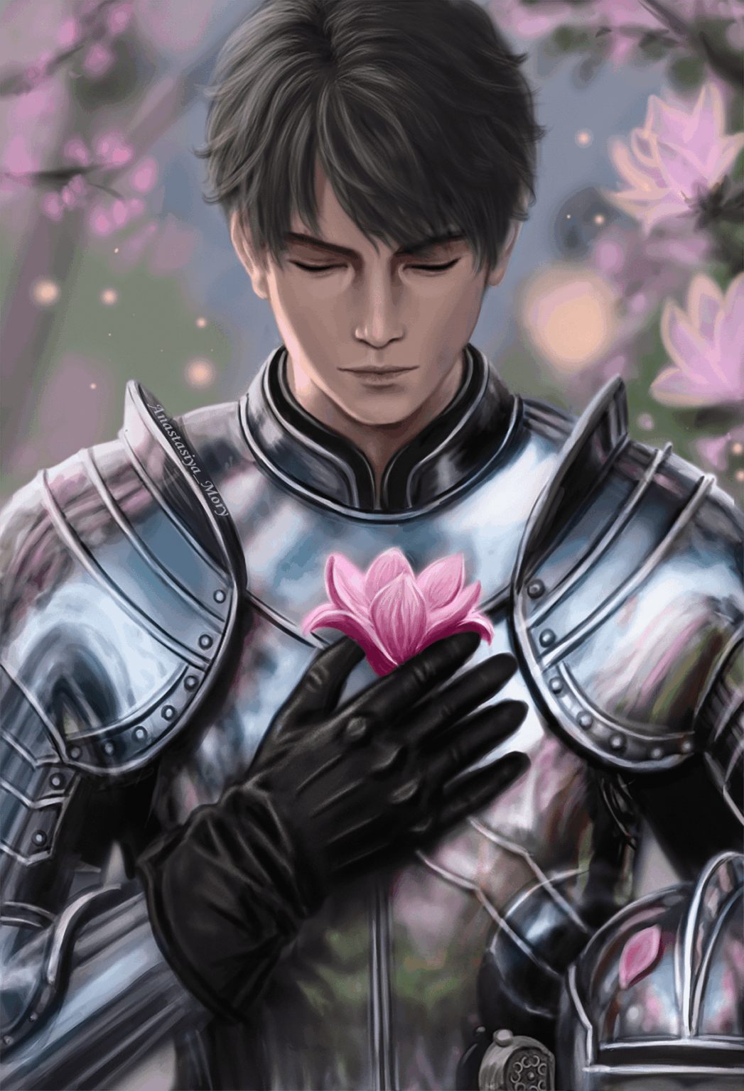 騎士としてのケイレブのファンアート